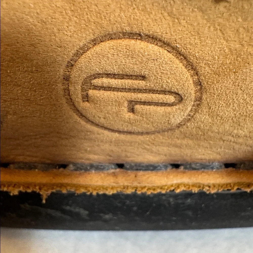 Men’s FOOTPRINTS by BIRKENSTOCK Tan Fisherman Leather Sandal‎ Size 45 US12